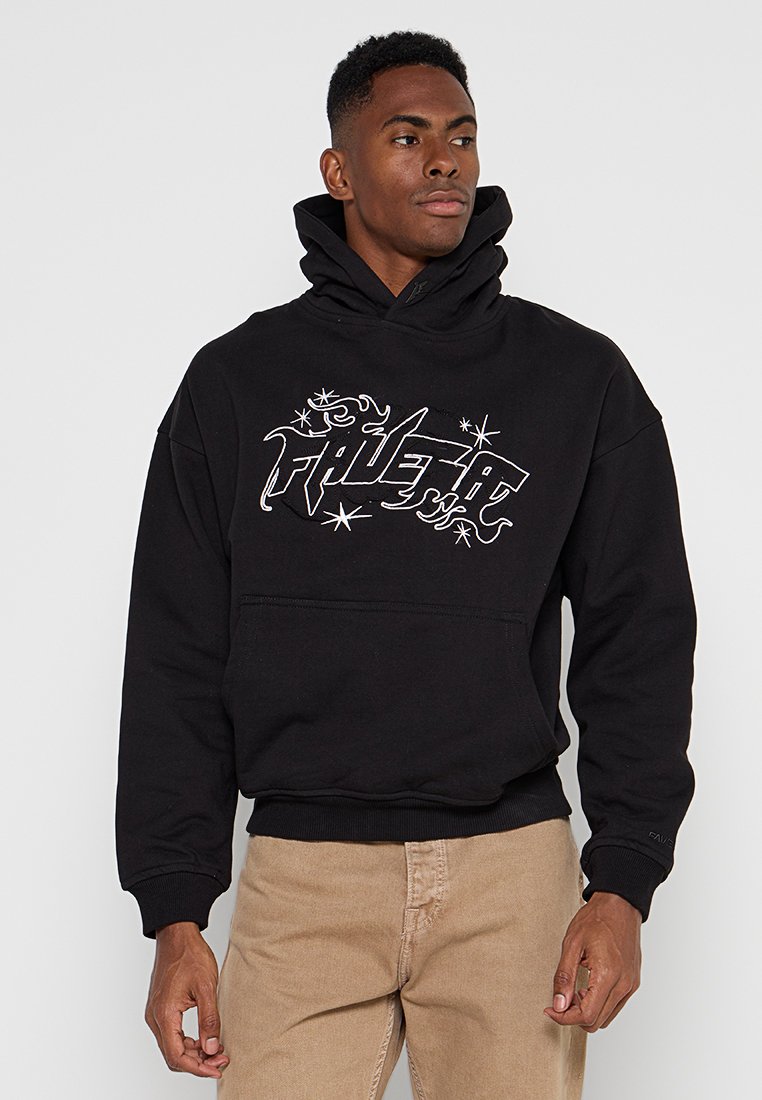FAVELA FABRIC PATCH EMBROIDERY HOODIE