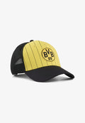 Puma BORUSSIA DORTMUND KING TRUCKER CAP UNISEX - Cap - black-faster yellow