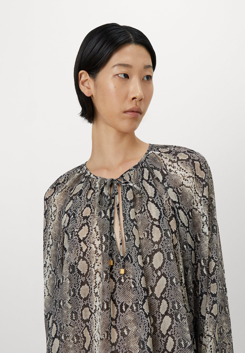 MICHAEL Michael Kors SNAKE V NECK