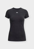 Under Armour MOTION FITTED - Basic T-shirt - ultimate black/white