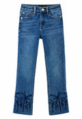 EMBROIDERED LONG FLARE Media 1