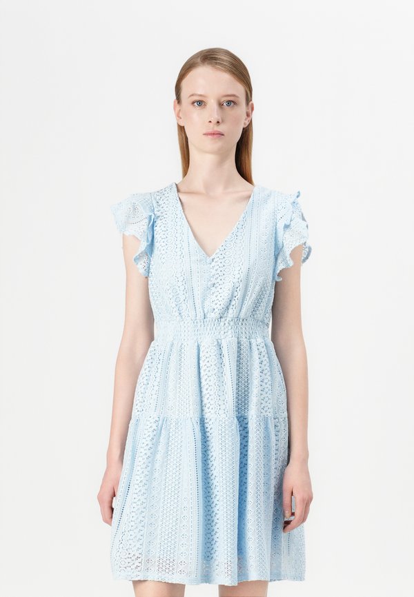 Vero Moda Lace VMHONEY Short - Day dress - ice water