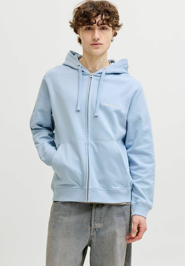 Jack & Jones Zip Zip - Zip-up sweatshirt - cashmere blue