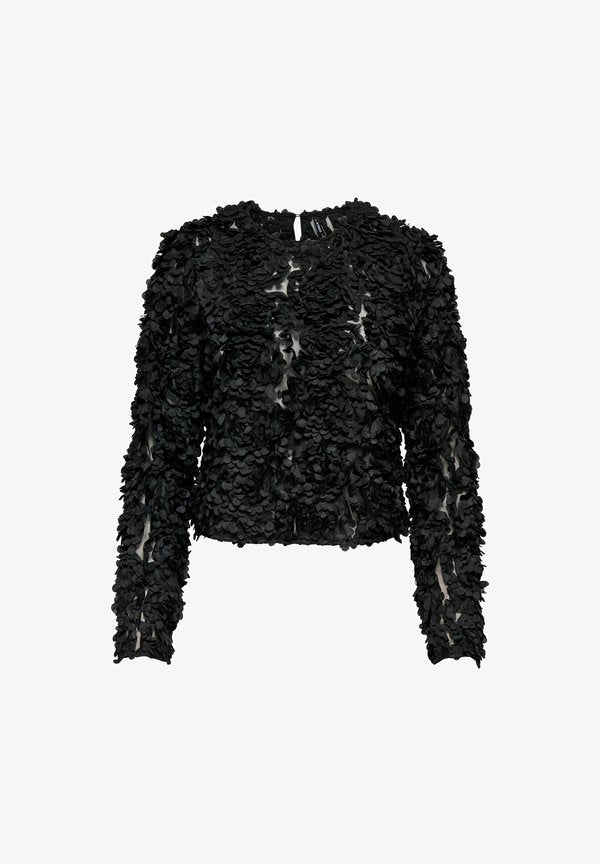 ONLY ONLROSEBLOOM - Blouse - black