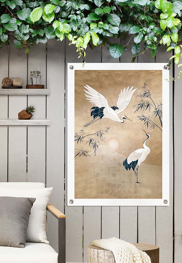 Orange Wallz GLAMOUR CRANES