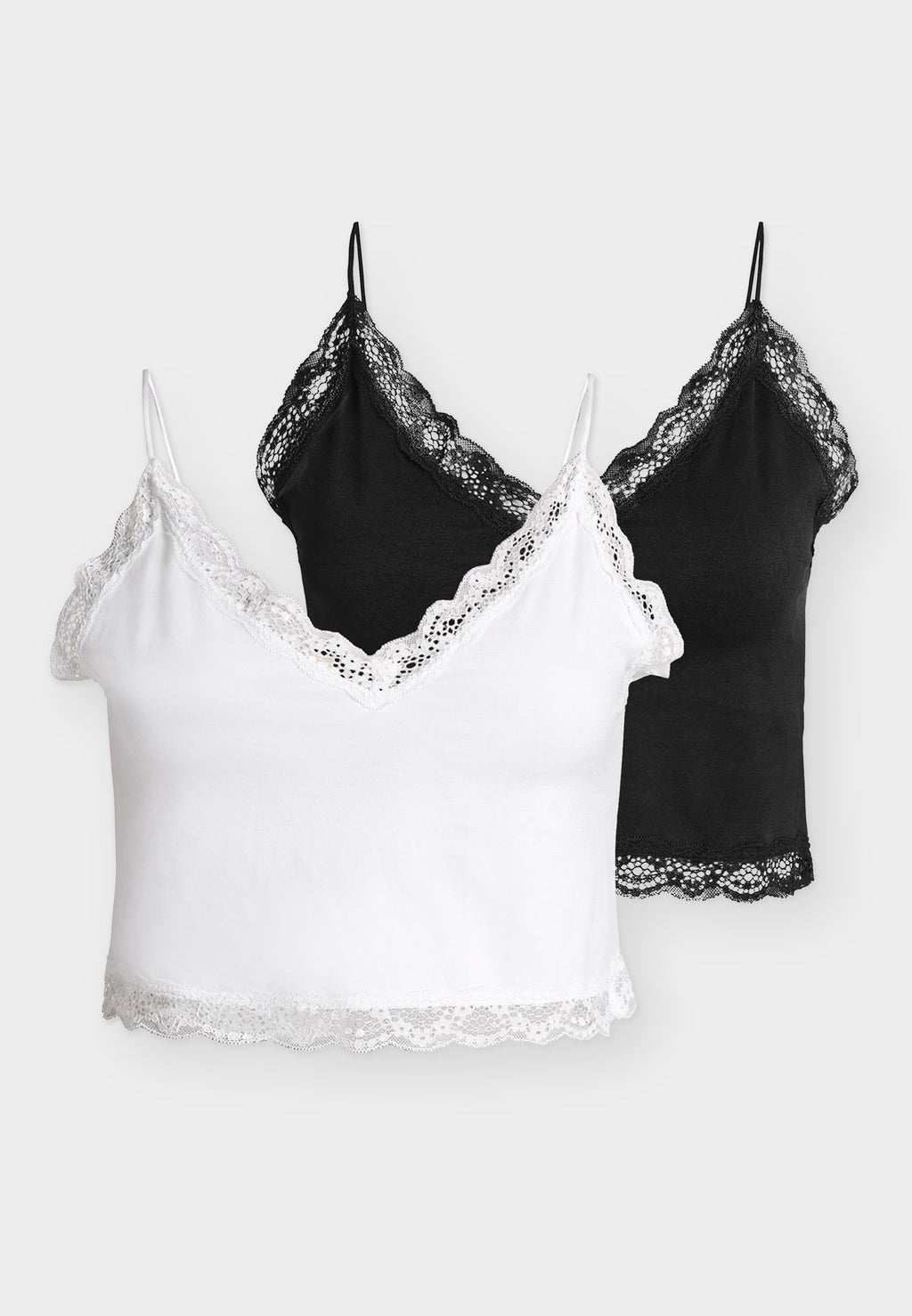 ONLY Carmakoma CARVICKY CROP TOP 2 PACK
