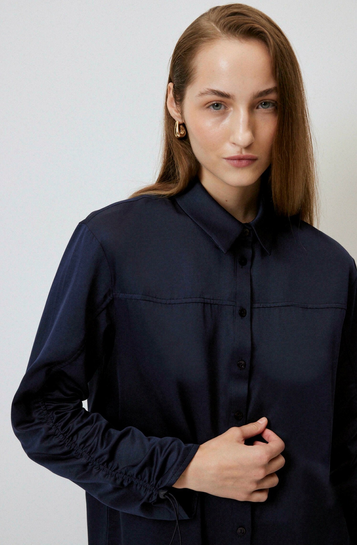 Touché Privé SATIN LOOK SHIRT