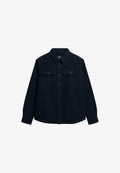 Superdry & Co THE MERCHANT STORE - OVERSHIRT - Summer jacket - eclipse navy