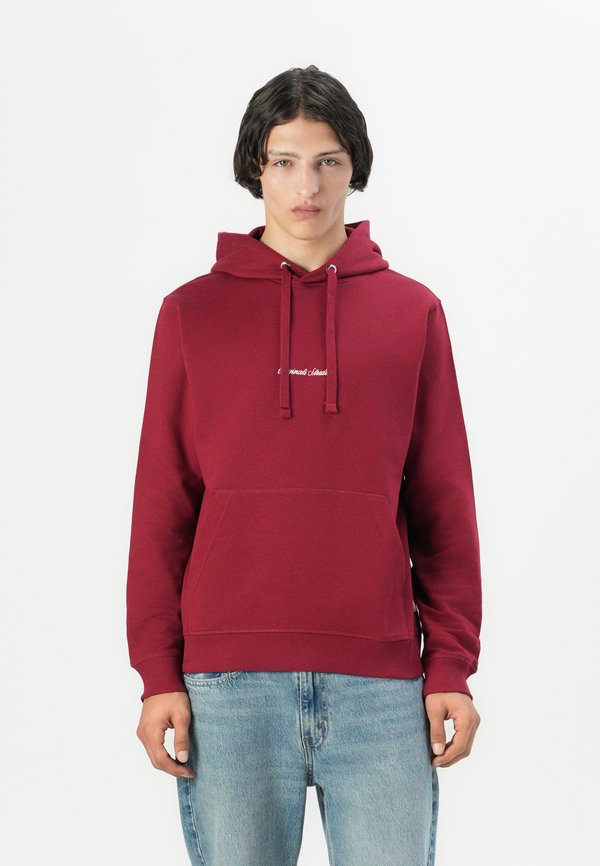 Jack & Jones JORNORREBRO EMB SWEAT HOOD NOOS - Hoodie - tibetan red