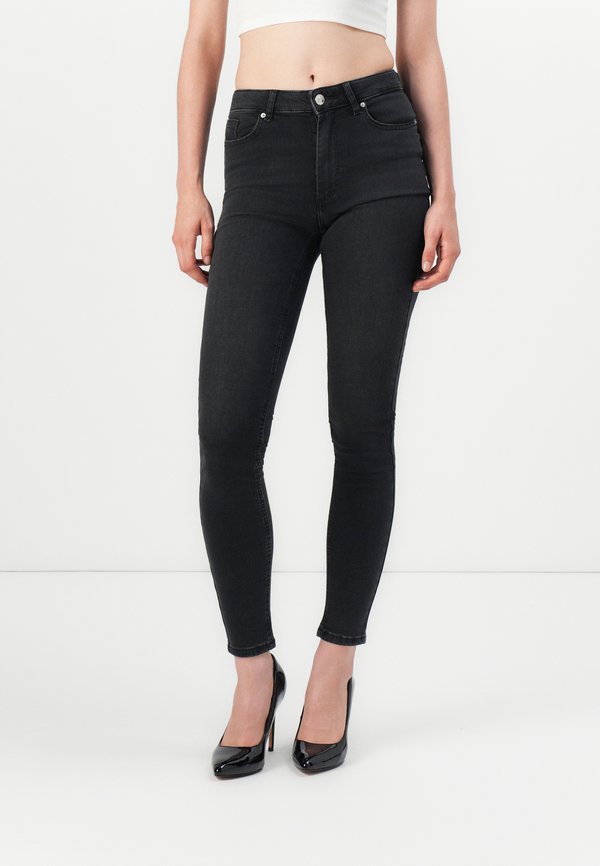 ONLY ONLBLUSH HIGH WAIST - Jeans Skinny Fit - washed black