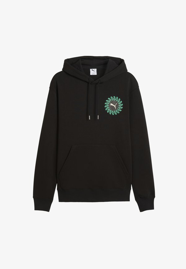 Puma SUNSET DRIVE - Hoodie - black
