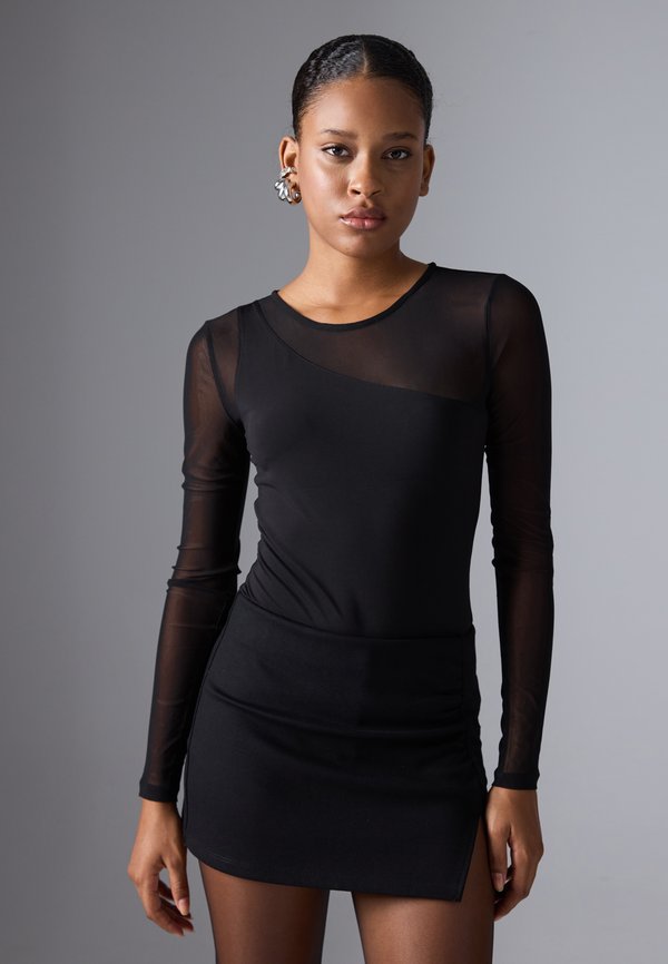 Even&Odd by Zalando BODYSUIT WITH MESH SLEEVES