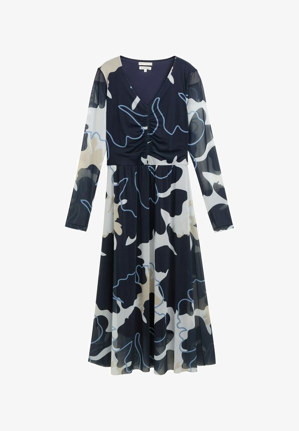 TOM TAILOR Day dress - big floral shapes design