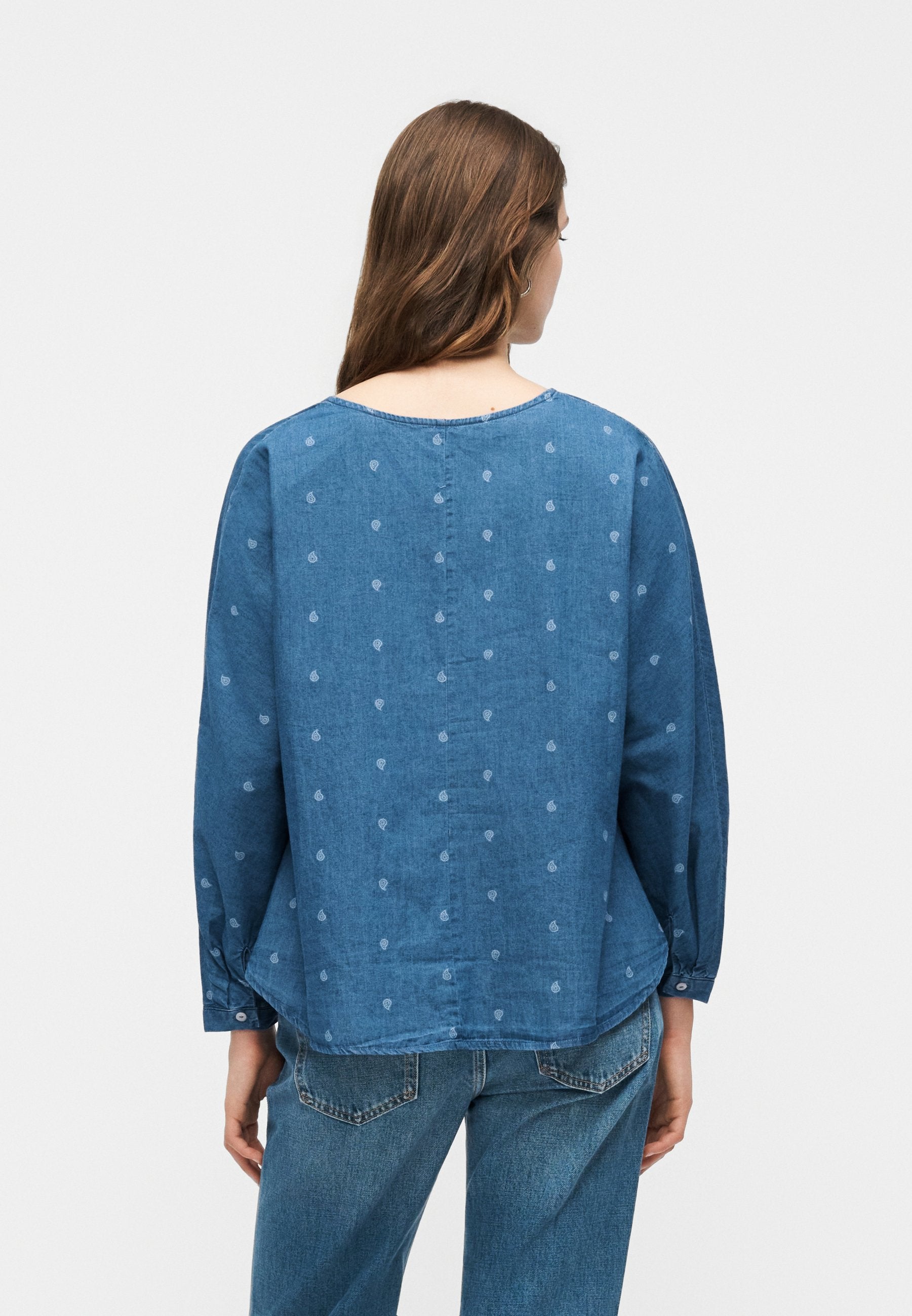 ONLY Petite ONLNOVA AZURE KNOT SHIRT