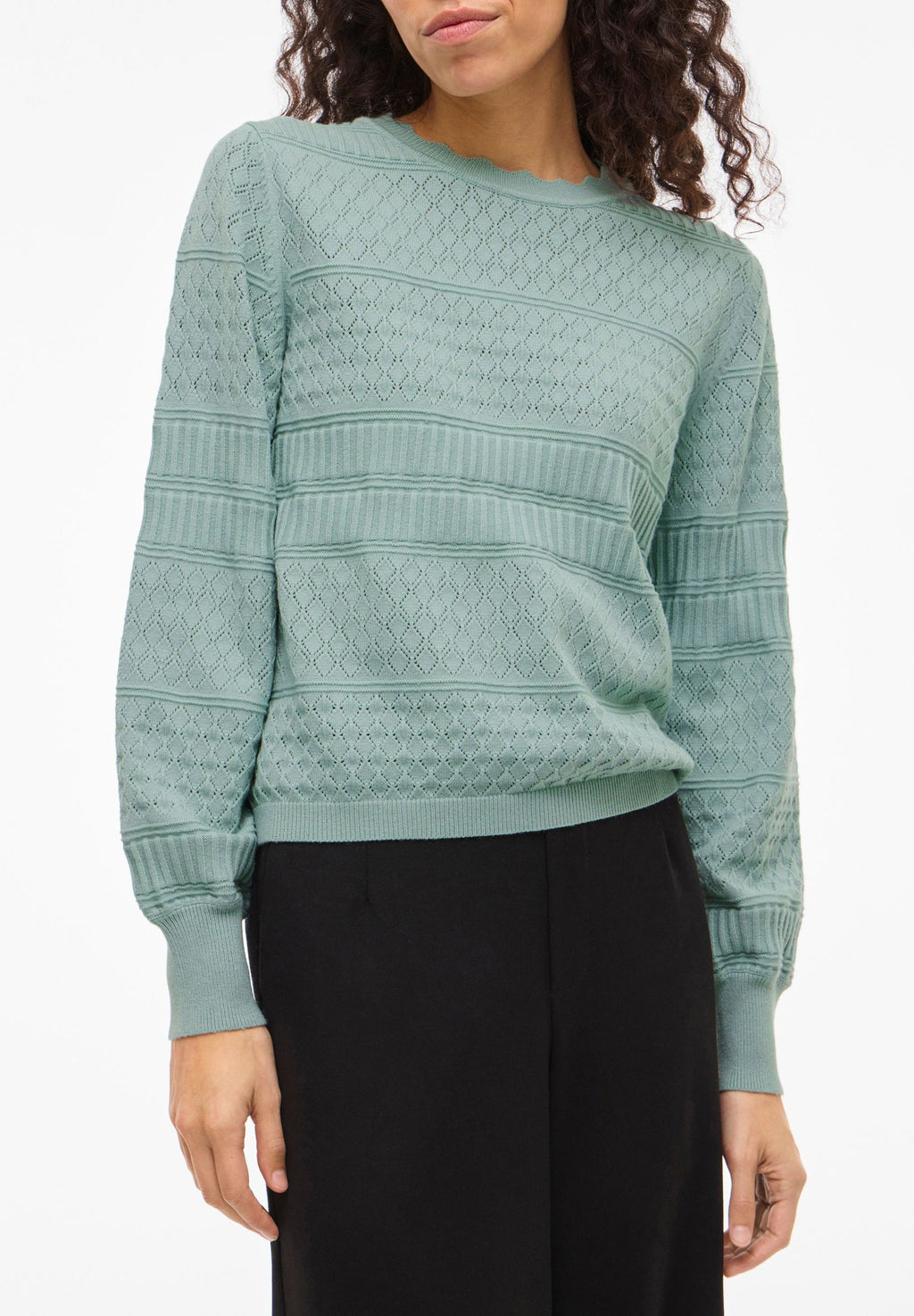 VILA Knitted VIMILOS Pointelle
