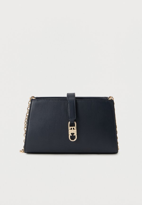 Tommy Hilfiger TH LIBRE CHAIN CROSSOVER - Cross body bag - space blue