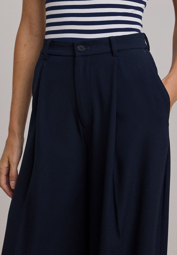 Lauren Ralph Lauren DOUBLE-FACED GEORGETTE WIDE-LEG PANT