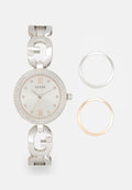 Guess EMPOWER - Watch - silver-coloured
