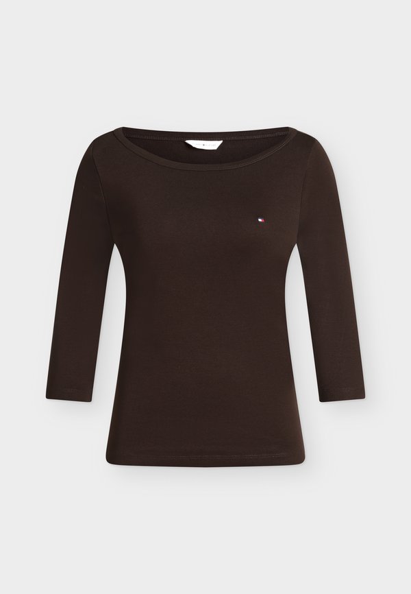 Tommy Hilfiger CODY - Long sleeved top - chocolate
