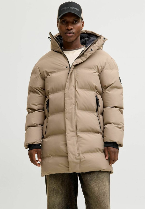 Jack & Jones Puffer Puffer - Winter coat - desert taupe