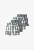 TOM TAILOR 4 PACK - Boxer shorts - blau/grün/weiß