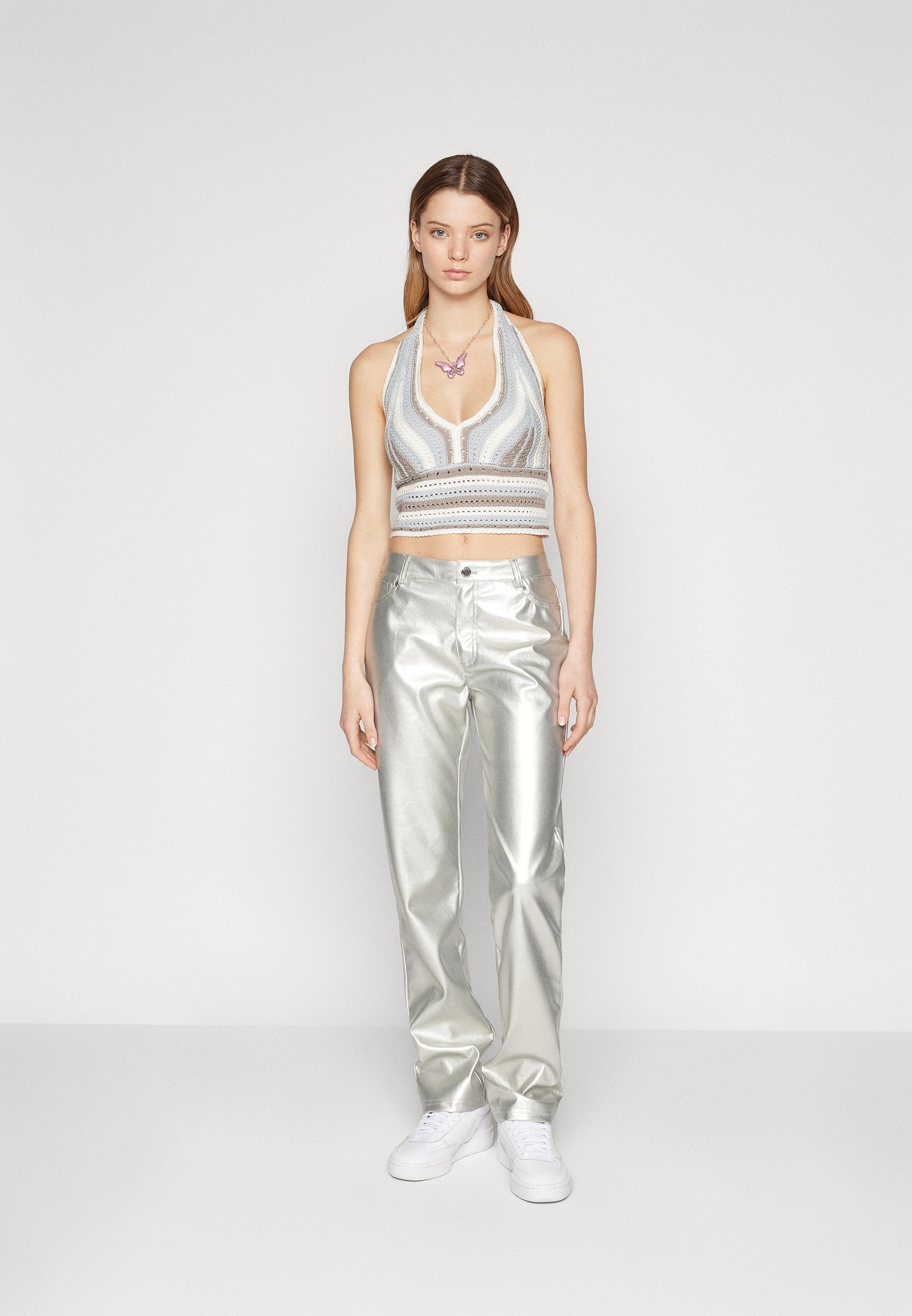 Hollister Co. BARE HALTER STRIPE
