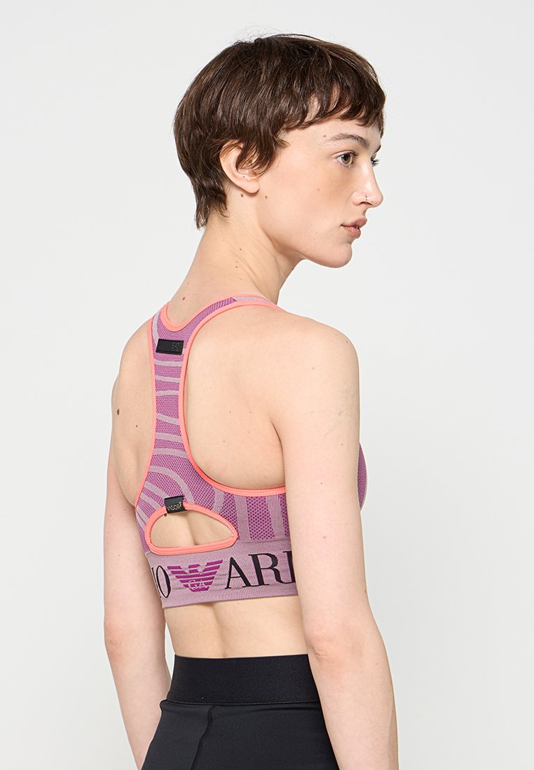 EA7 Emporio Armani Sport-BH mit mittlerer Stützkraft Media 2