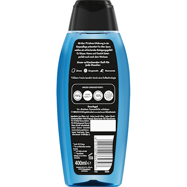Duschgel Men Sport 3in1 Fa Men
