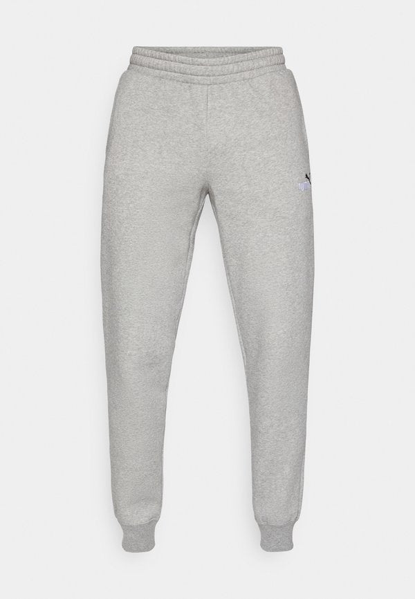 Puma 2 COLOR NO. 1 LOGO - Tracksuit bottoms - medium gray heather