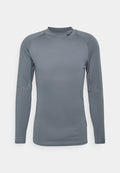 Nike Performance PRO - Long sleeved top - smoke grey/black