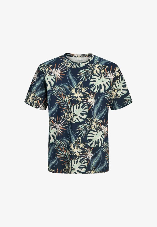 Jack & Jones T- - Print T-shirt - navy blazer