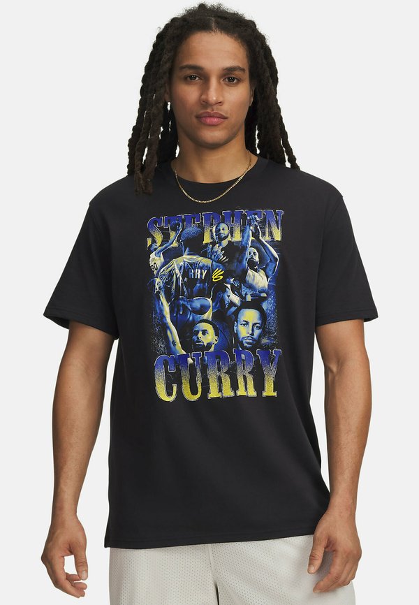 Under Armour CURRY MOMENTS - Print T-shirt - black