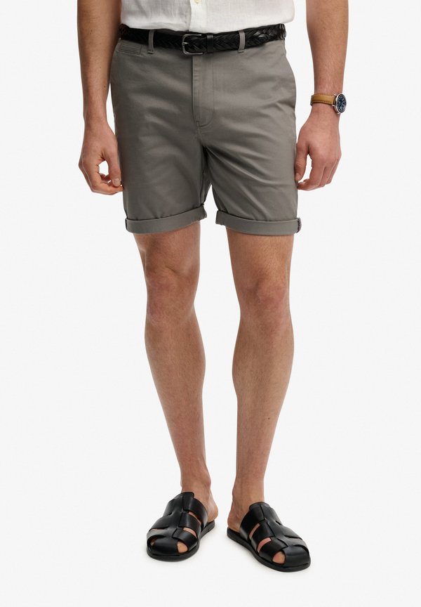 Superdry & Co SUPERDRY PREMIUM REGULAR CHINO SHORTS.. - Shorts - washed grey