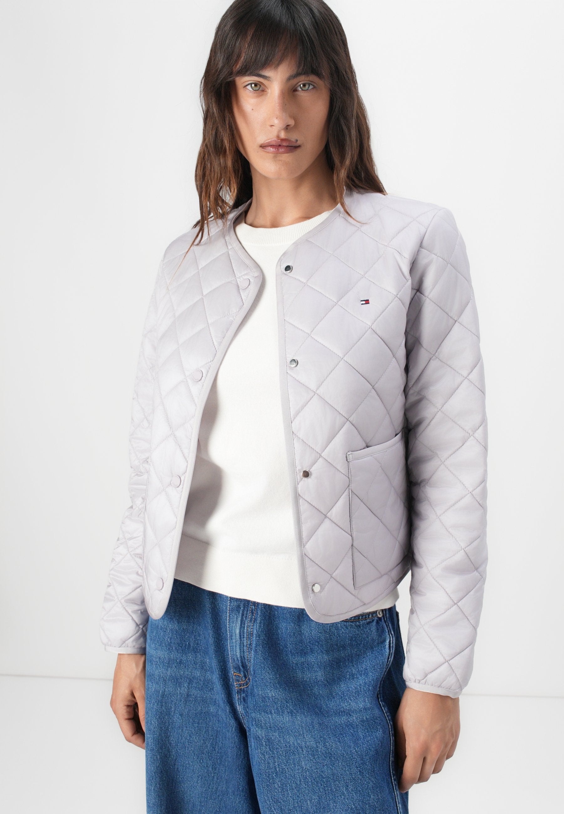 LIGHTWEIGHT WATER REPELLENT QUILTED PADDED JACKET Media 5