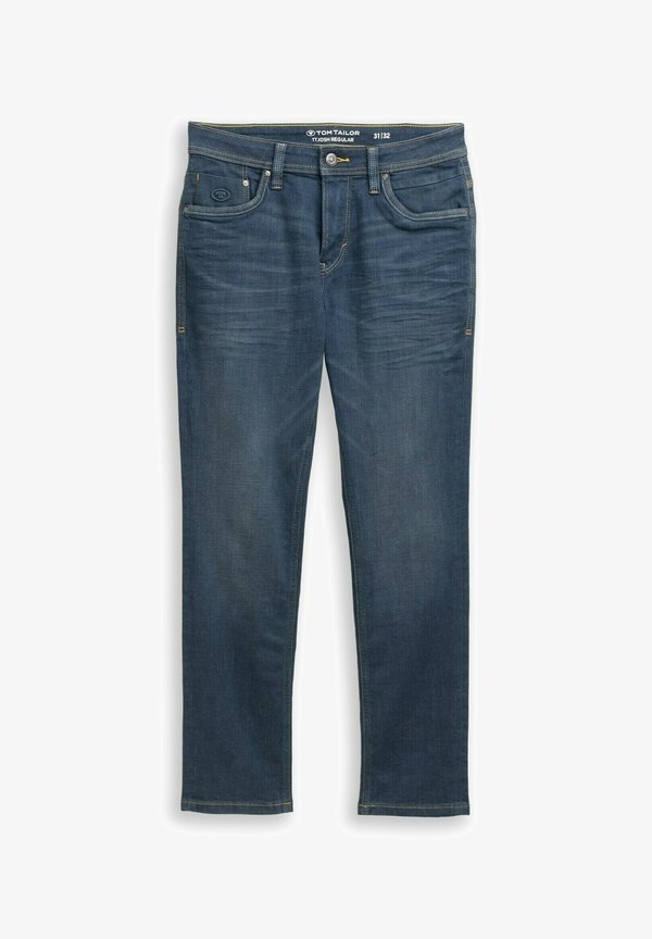 TOM TAILOR TTJOSH REGULAR SLIM FIT - Slim fit jeans - dark stone blue grey denim