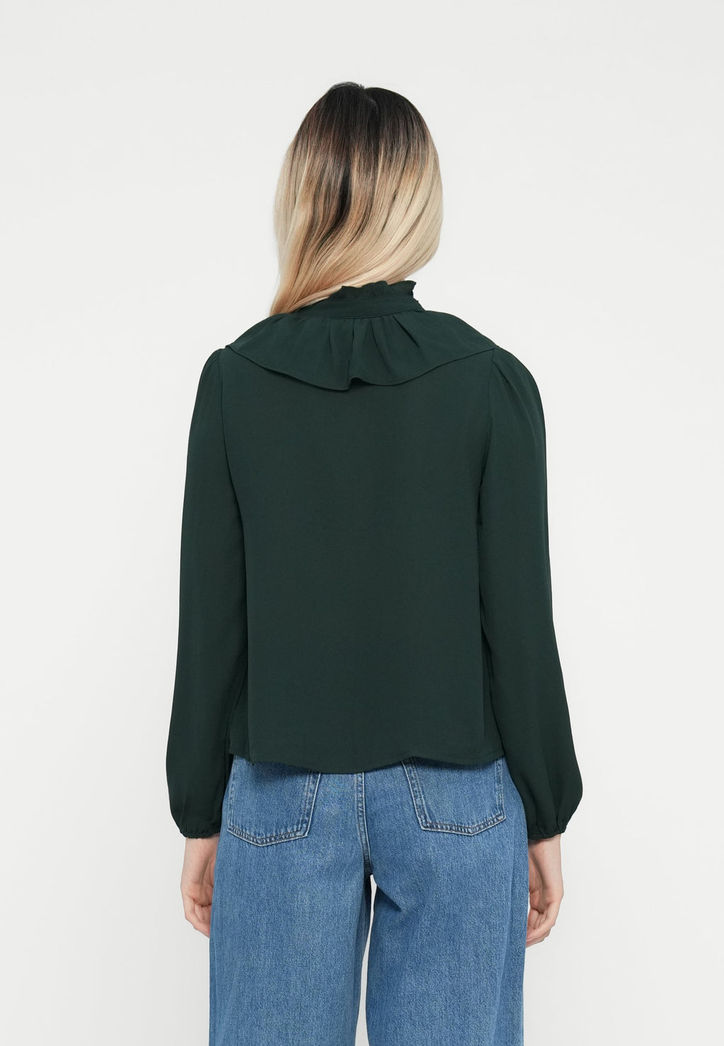 VILA VIKABU RUFFEL NECK