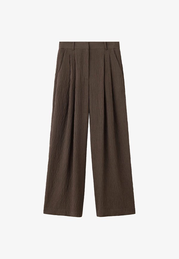 Mango ADULT - Trousers - dark brown