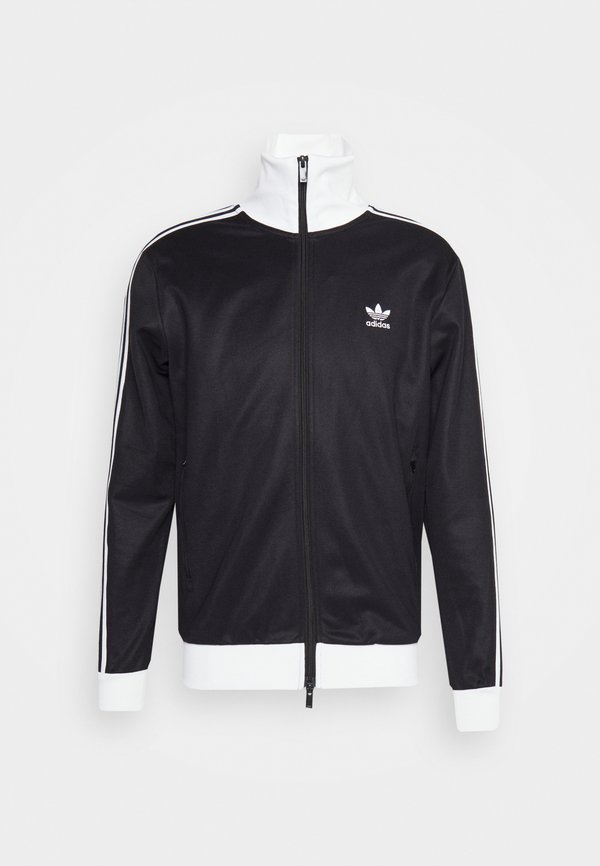 adidas Originals Zip-up sweatshirt - black/white