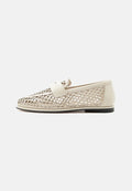 Tommy Hilfiger COIN LOAFER LASER CUT - Slip-ons - classic beige