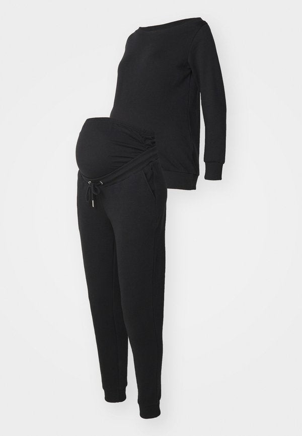 Anna Field MAMA OFF SHOULDER SWEATSHIRT AND JOGGER SET MATERNITY