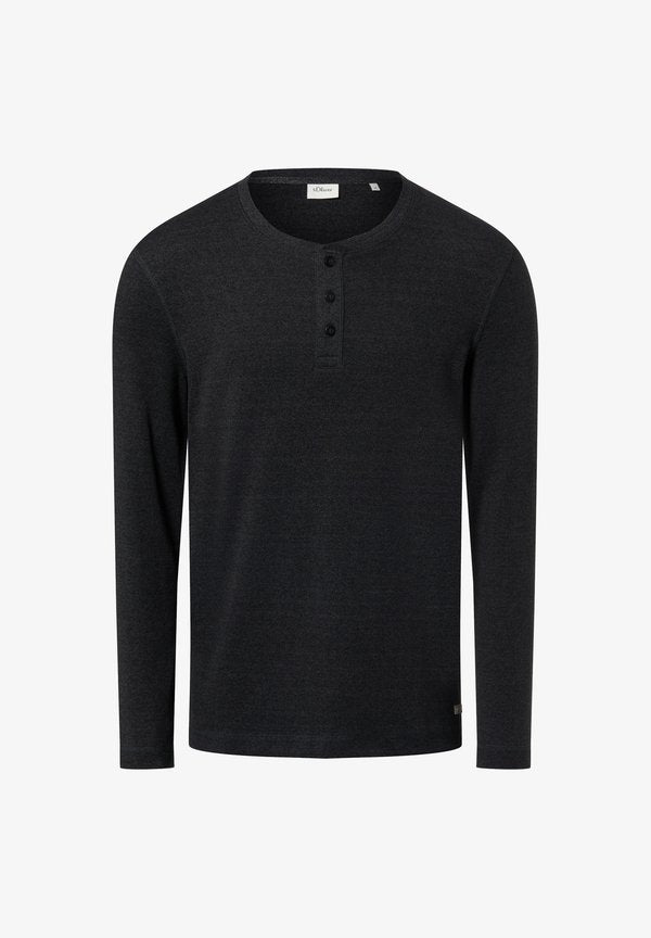 s.Oliver Long sleeved top - anthrazit