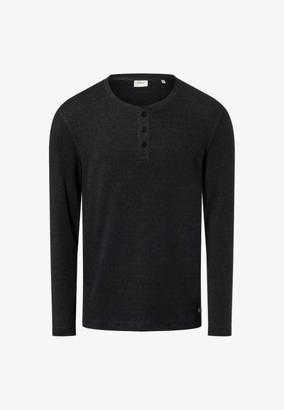 s.Oliver Long sleeved top - anthrazit