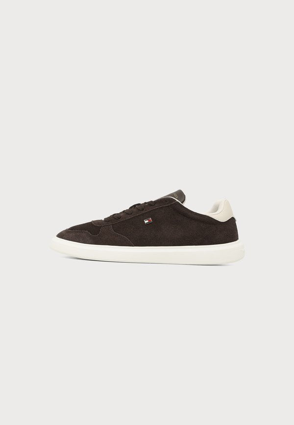 Tommy Hilfiger ICON COURT  - Trainers - fondant brown/soft cream