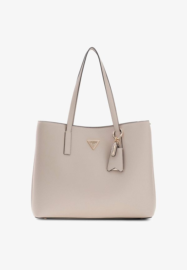 Guess MERIDIAN II GIRLFRIEND TOTE - Handbag - beige