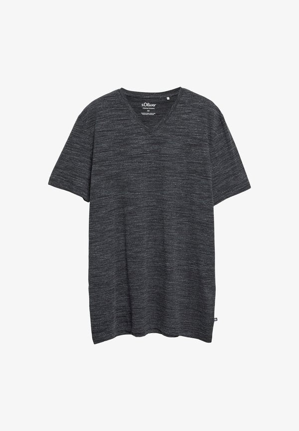 s.Oliver T-SHIRT - Basic T-shirt - schwarz
