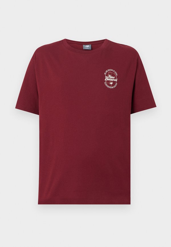 New Balance LUNAR NEW YEAR SHORT SLEEVE TEE - Print T-shirt - mercury red