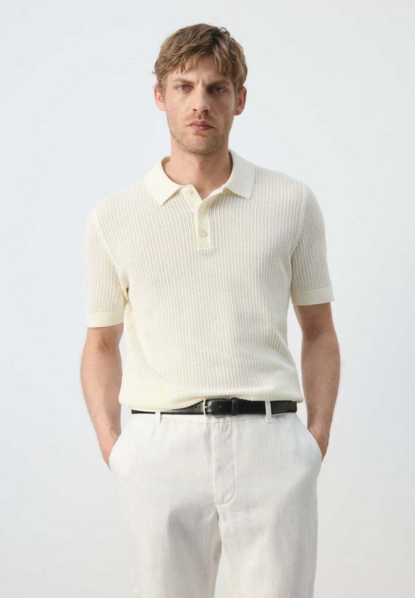 Mango ADULT - Polo shirt - off white