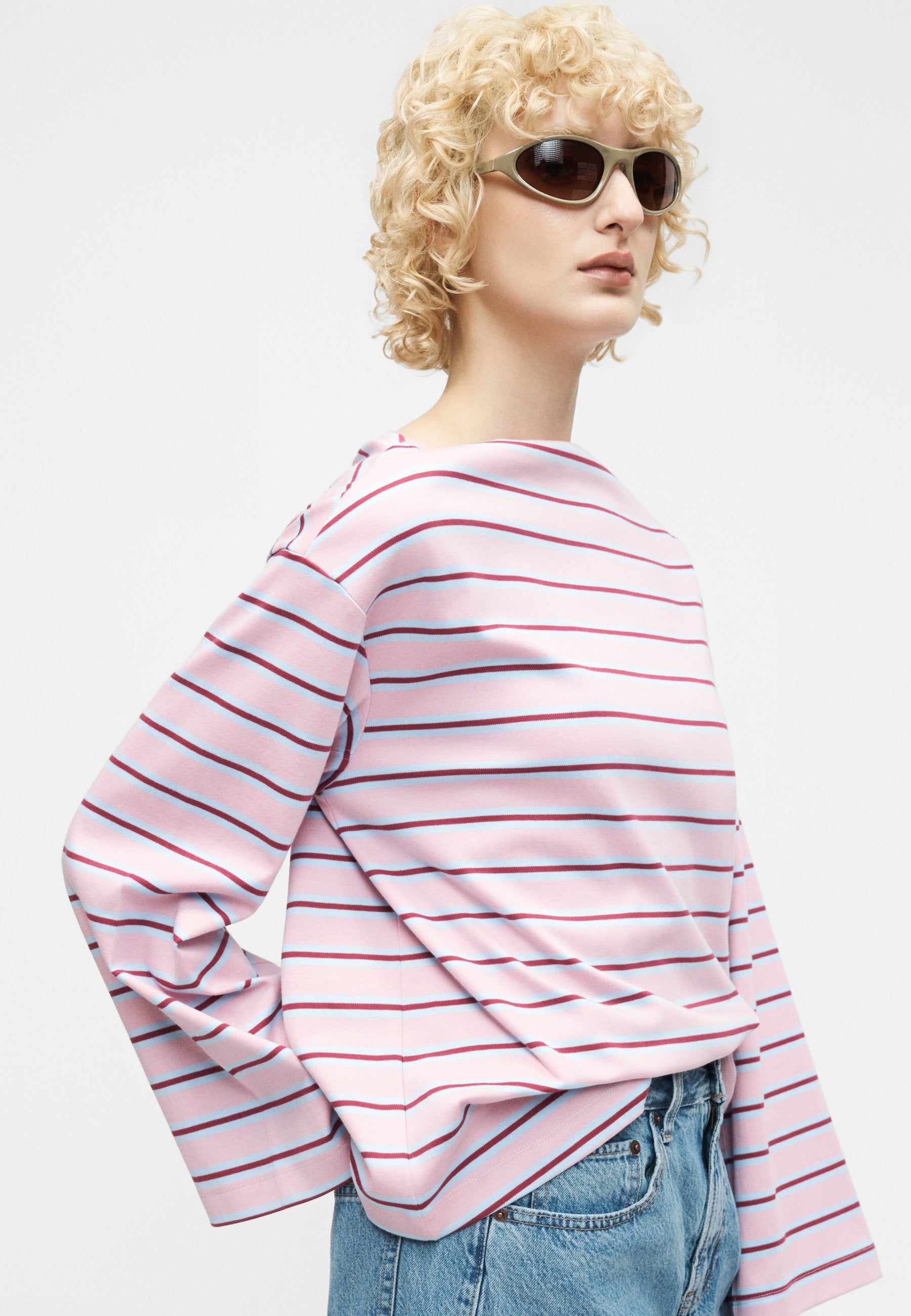 Abercrombie & Fitch LET DOWN HEM CURVY WIDE LEG
