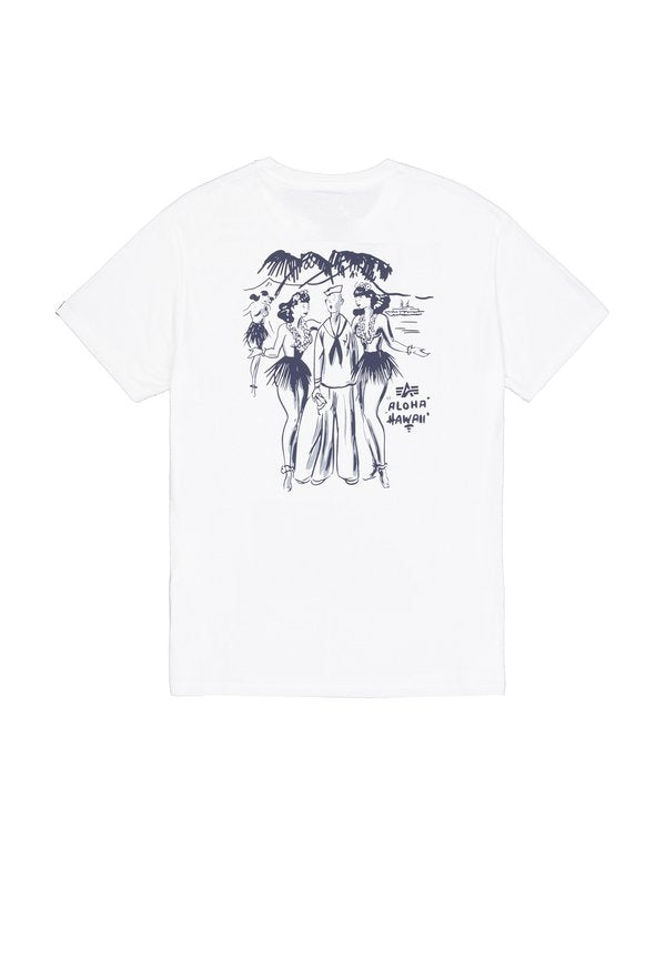 Alpha Industries ALOHA T BACK PRINT