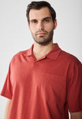 Pier One LINEN MIX POLO SHIRT
